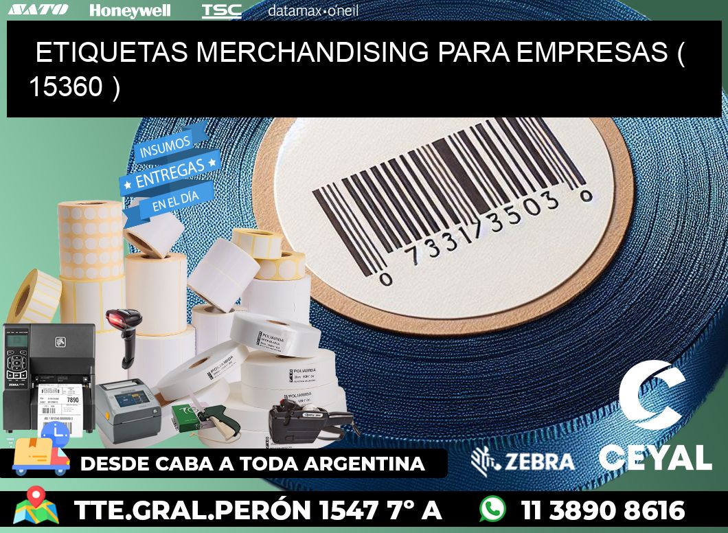 ETIQUETAS MERCHANDISING PARA EMPRESAS ( 15360 )