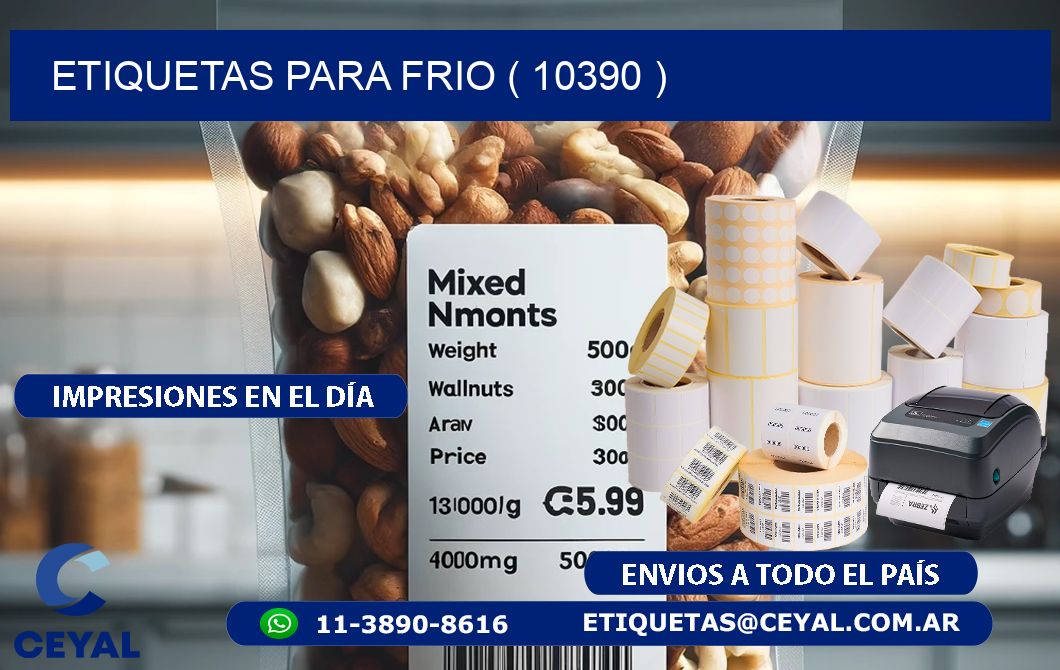 ETIQUETAS PARA FRIO ( 10390 )