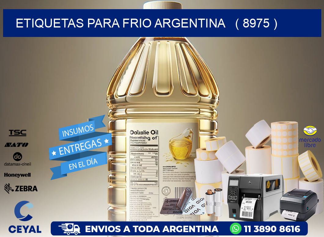 ETIQUETAS PARA FRIO ARGENTINA   ( 8975 )