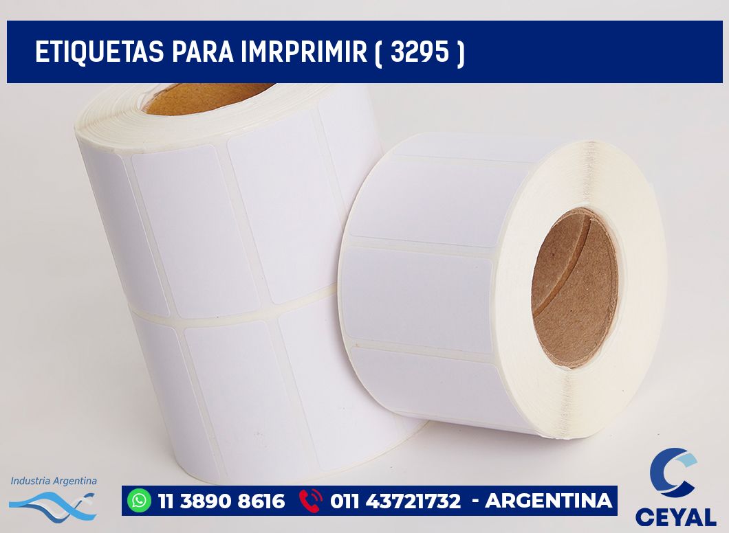 ETIQUETAS PARA IMRPRIMIR ( 3295 )