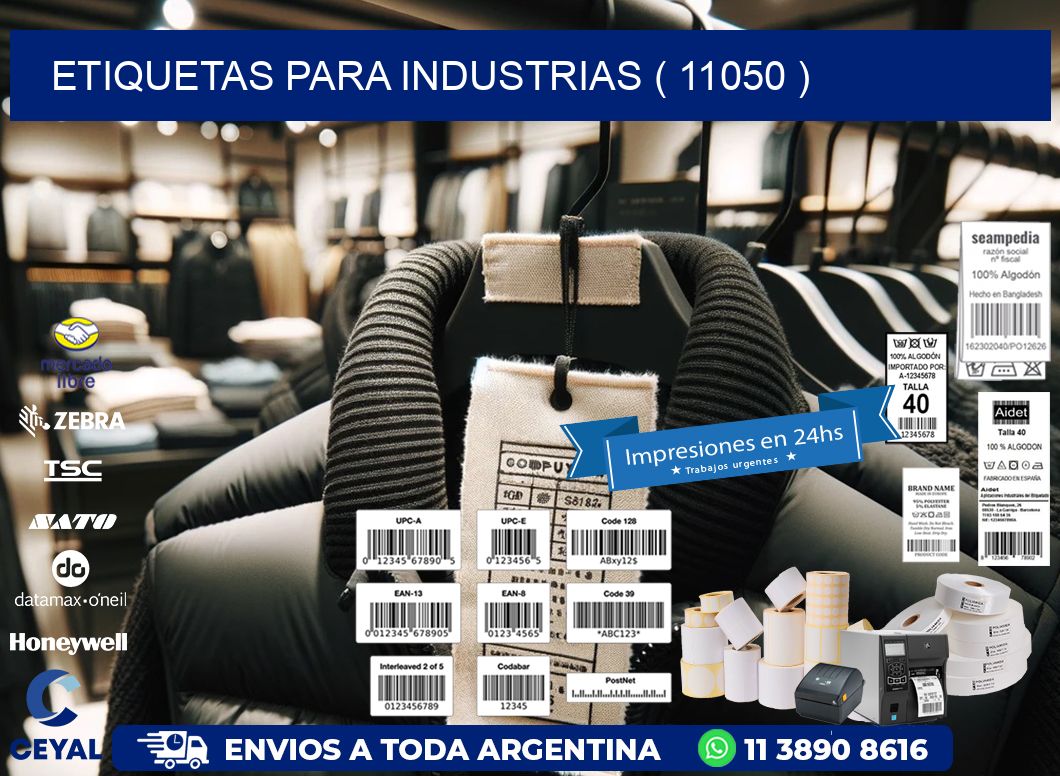 ETIQUETAS PARA INDUSTRIAS ( 11050 )