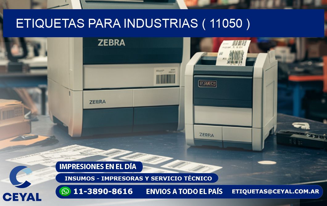 ETIQUETAS PARA INDUSTRIAS ( 11050 )