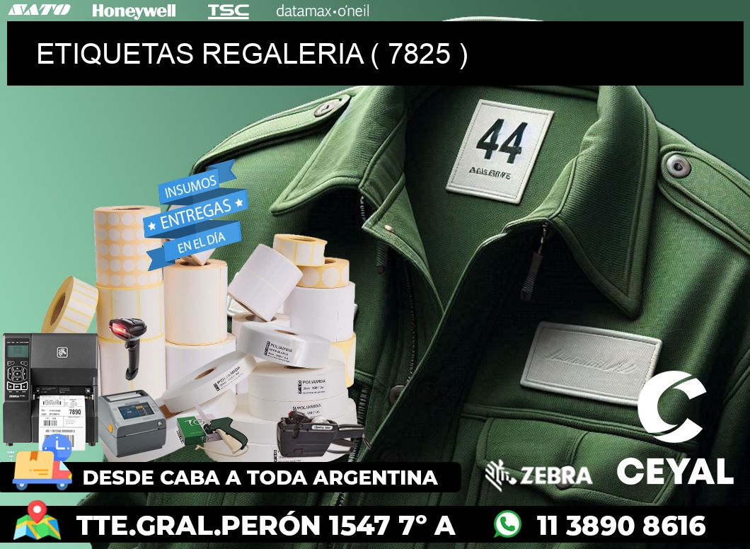 ETIQUETAS REGALERIA ( 7825 )