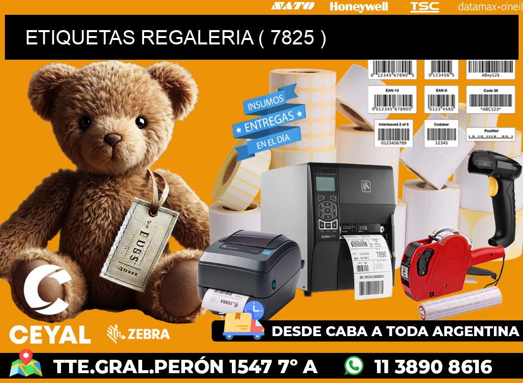 ETIQUETAS REGALERIA ( 7825 )