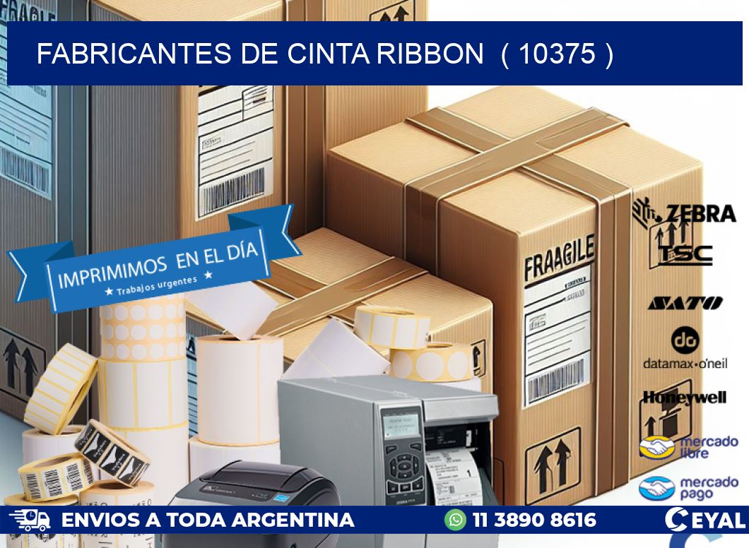 FABRICANTES DE CINTA RIBBON  ( 10375 )