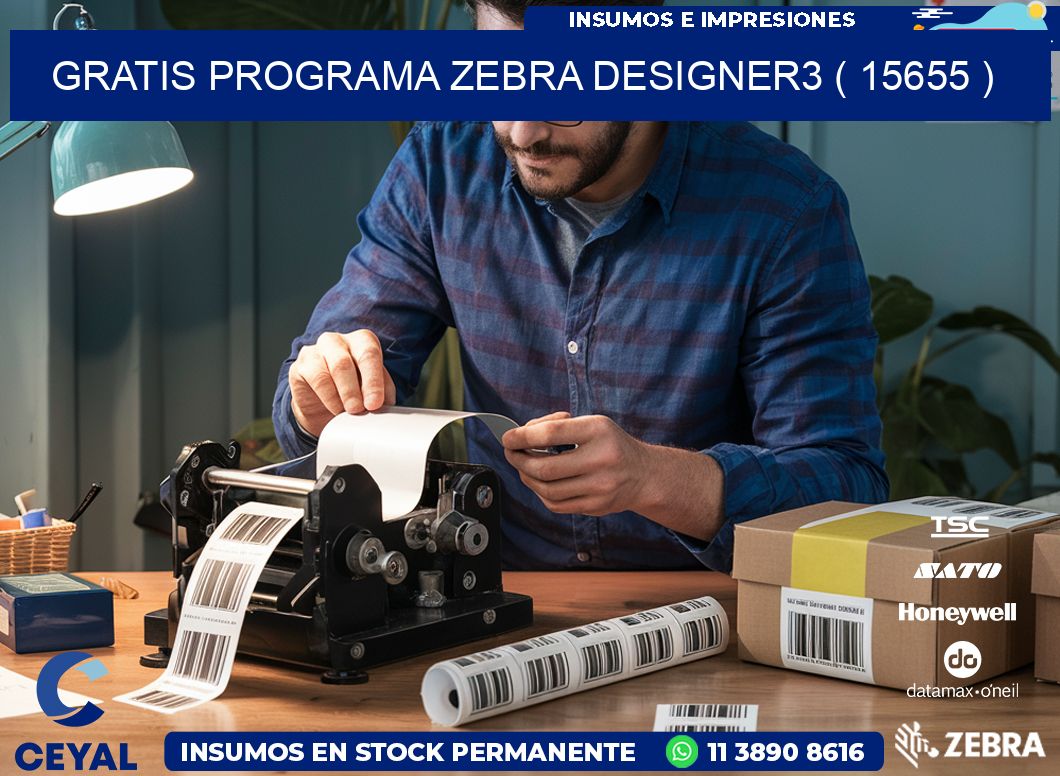 GRATIS PROGRAMA ZEBRA DESIGNER3 ( 15655 )