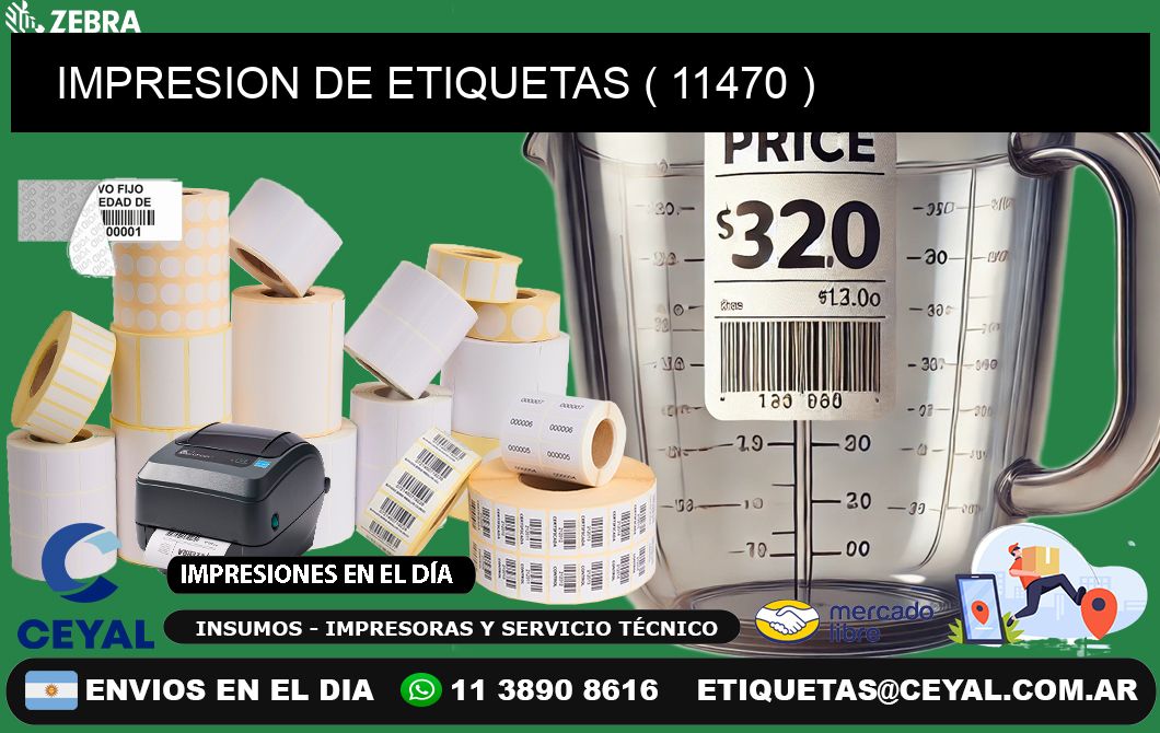 IMPRESION DE ETIQUETAS ( 11470 )