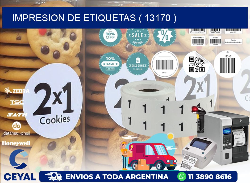 IMPRESION DE ETIQUETAS ( 13170 )