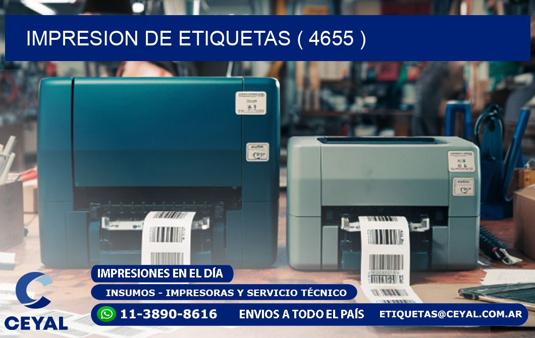 IMPRESION DE ETIQUETAS ( 4655 )