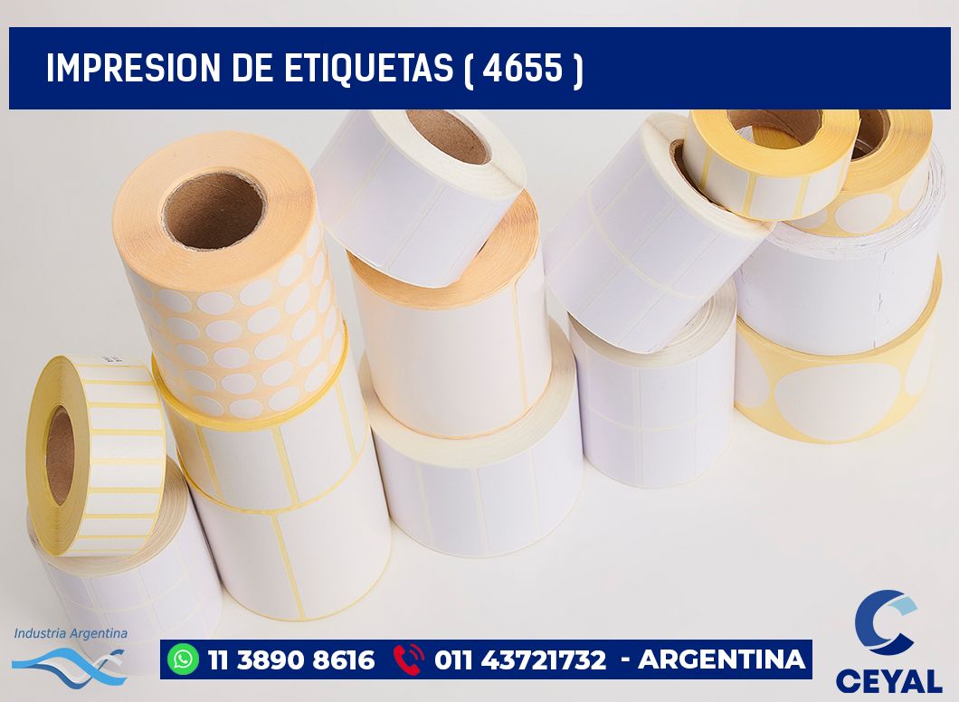IMPRESION DE ETIQUETAS ( 4655 )