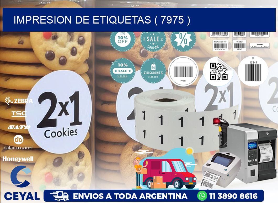 IMPRESION DE ETIQUETAS ( 7975 )