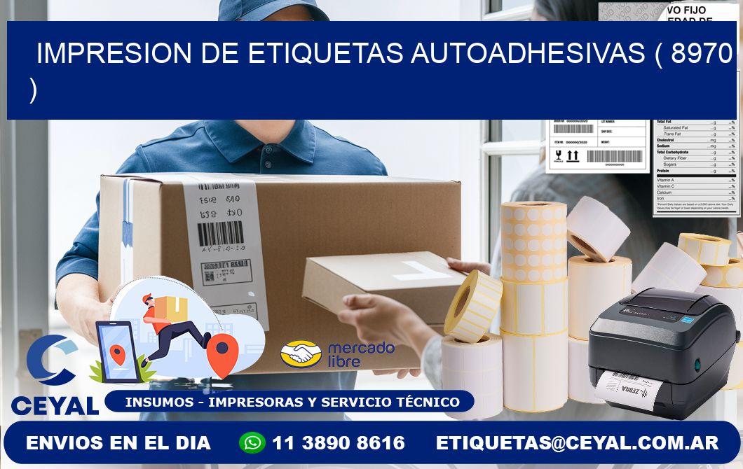 IMPRESION DE ETIQUETAS AUTOADHESIVAS ( 8970 )