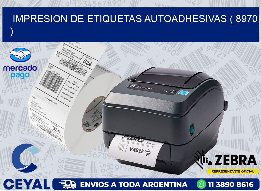 IMPRESION DE ETIQUETAS AUTOADHESIVAS ( 8970 )