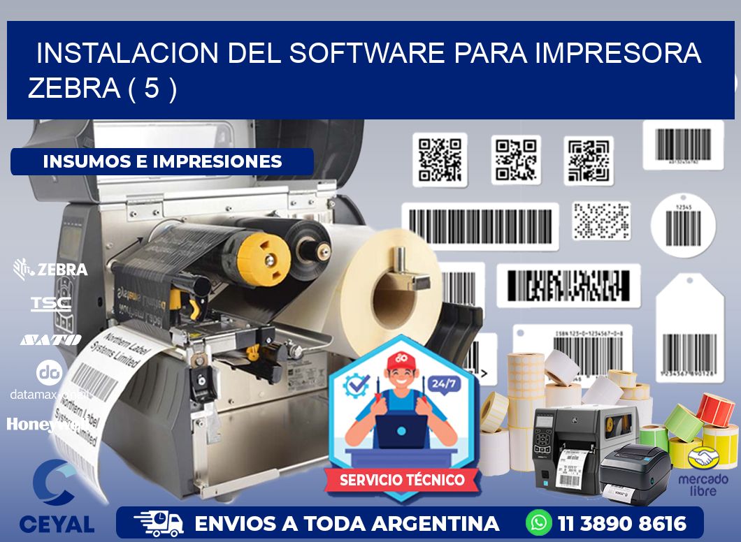 INSTALACION DEL SOFTWARE PARA IMPRESORA ZEBRA ( 5 )