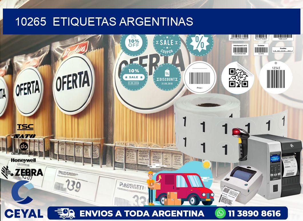 10265  ETIQUETAS ARGENTINAS