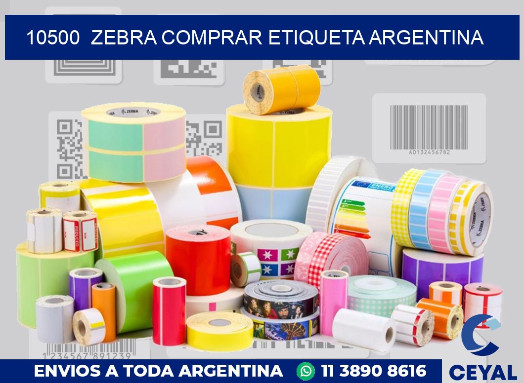 10500  ZEBRA COMPRAR ETIQUETA ARGENTINA