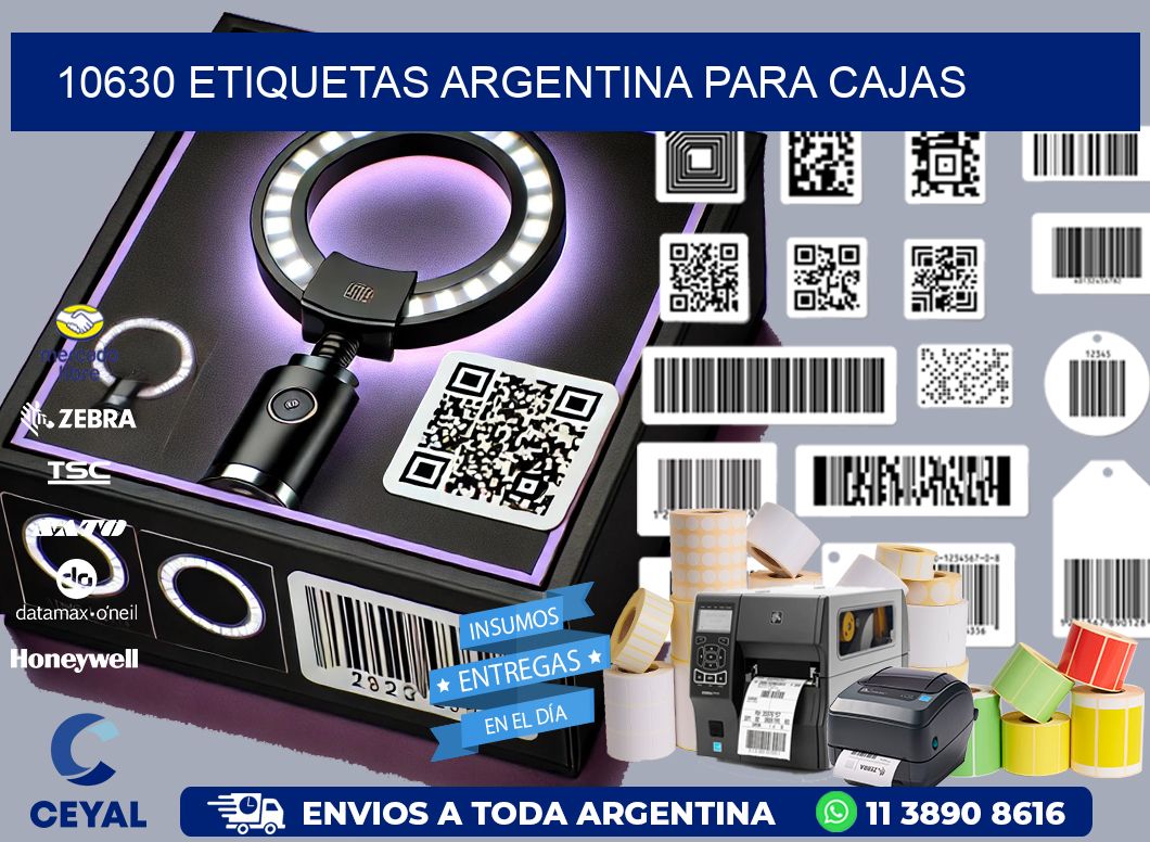 10630 ETIQUETAS ARGENTINA PARA CAJAS