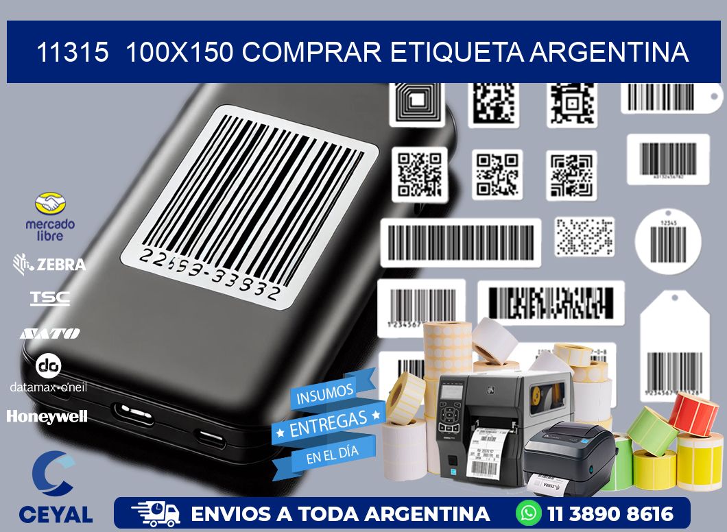 11315  100X150 COMPRAR ETIQUETA ARGENTINA
