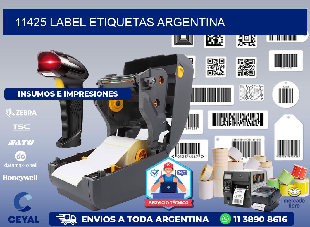 11425 LABEL ETIQUETAS ARGENTINA