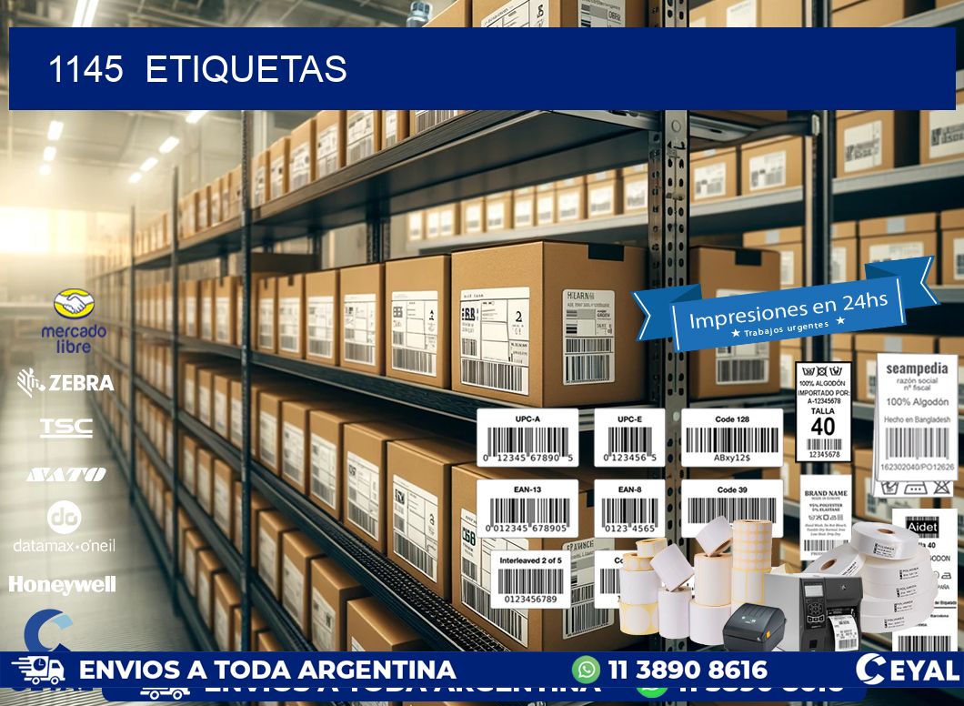 1145  ETIQUETAS