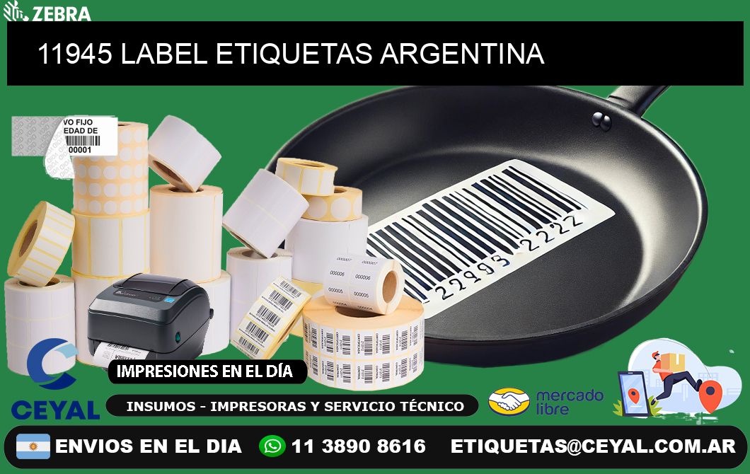 11945 LABEL ETIQUETAS ARGENTINA