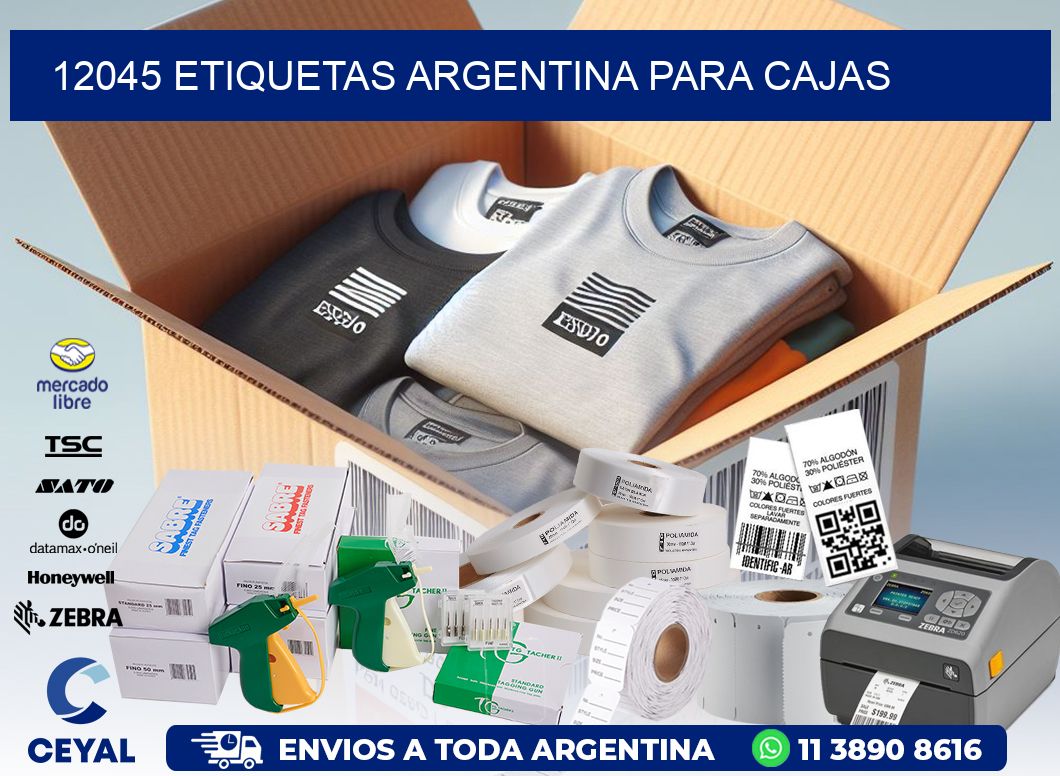 12045 ETIQUETAS ARGENTINA PARA CAJAS