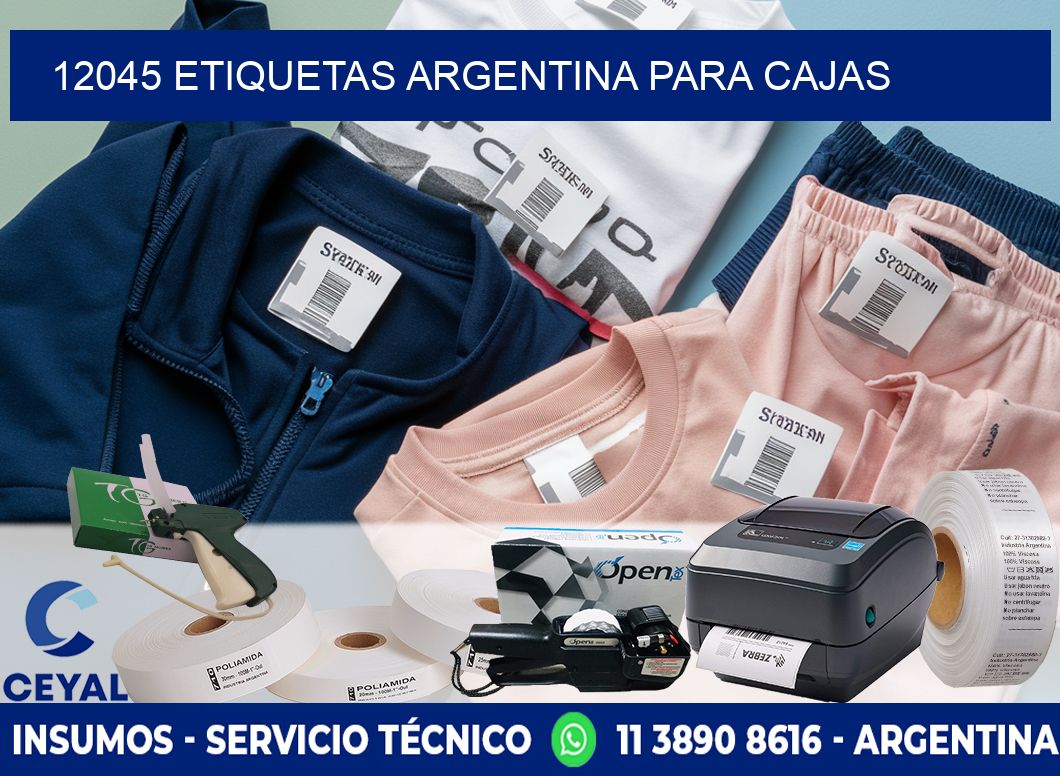 12045 ETIQUETAS ARGENTINA PARA CAJAS