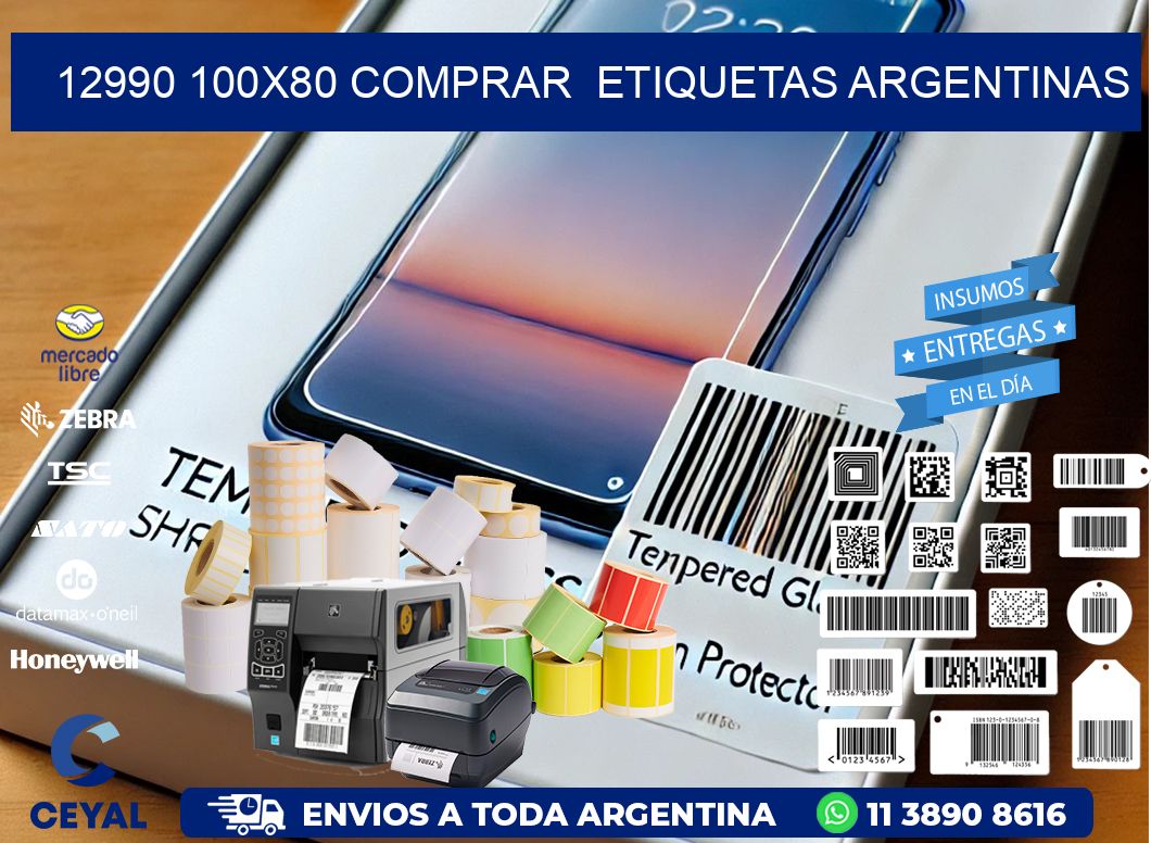 12990 100X80 COMPRAR  ETIQUETAS ARGENTINAS