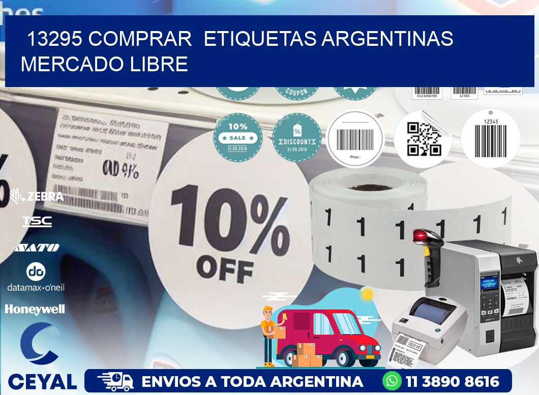 13295 COMPRAR  ETIQUETAS ARGENTINAS MERCADO LIBRE
