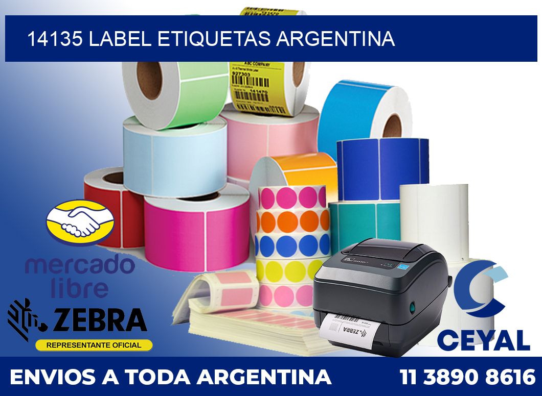 14135 LABEL ETIQUETAS ARGENTINA