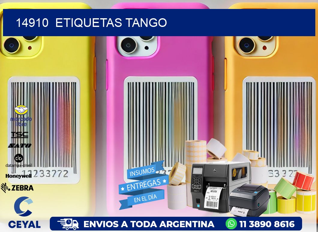 14910  ETIQUETAS TANGO