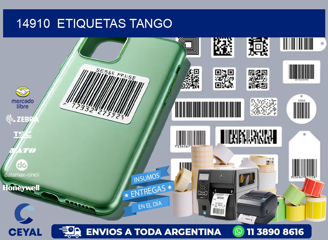 14910  ETIQUETAS TANGO