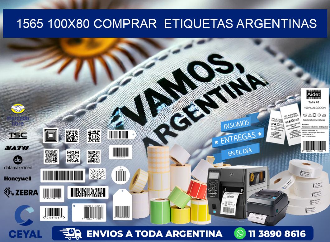 1565 100X80 COMPRAR  ETIQUETAS ARGENTINAS