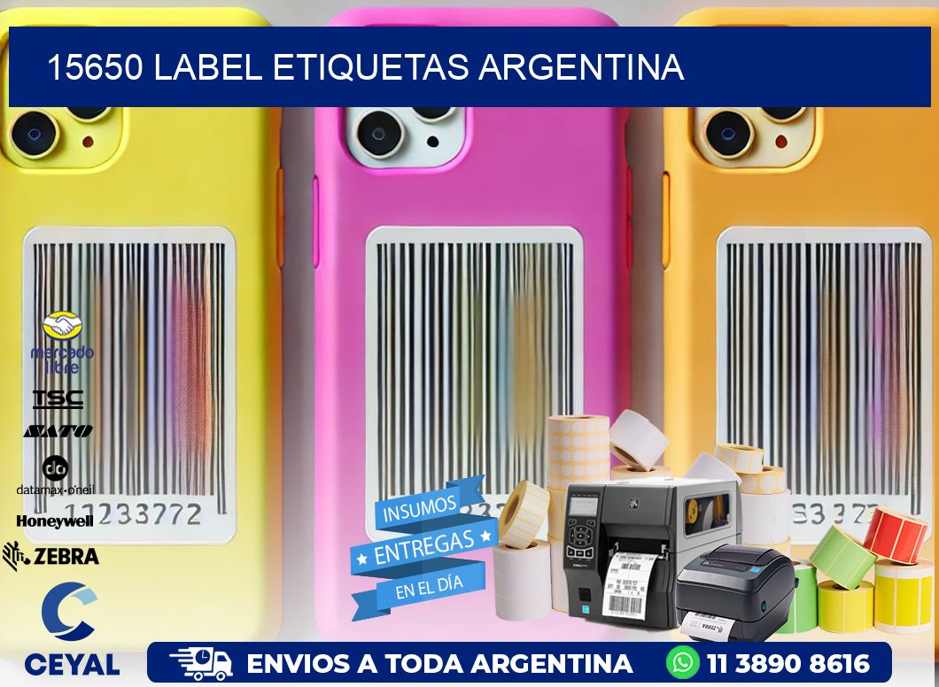 15650 LABEL ETIQUETAS ARGENTINA