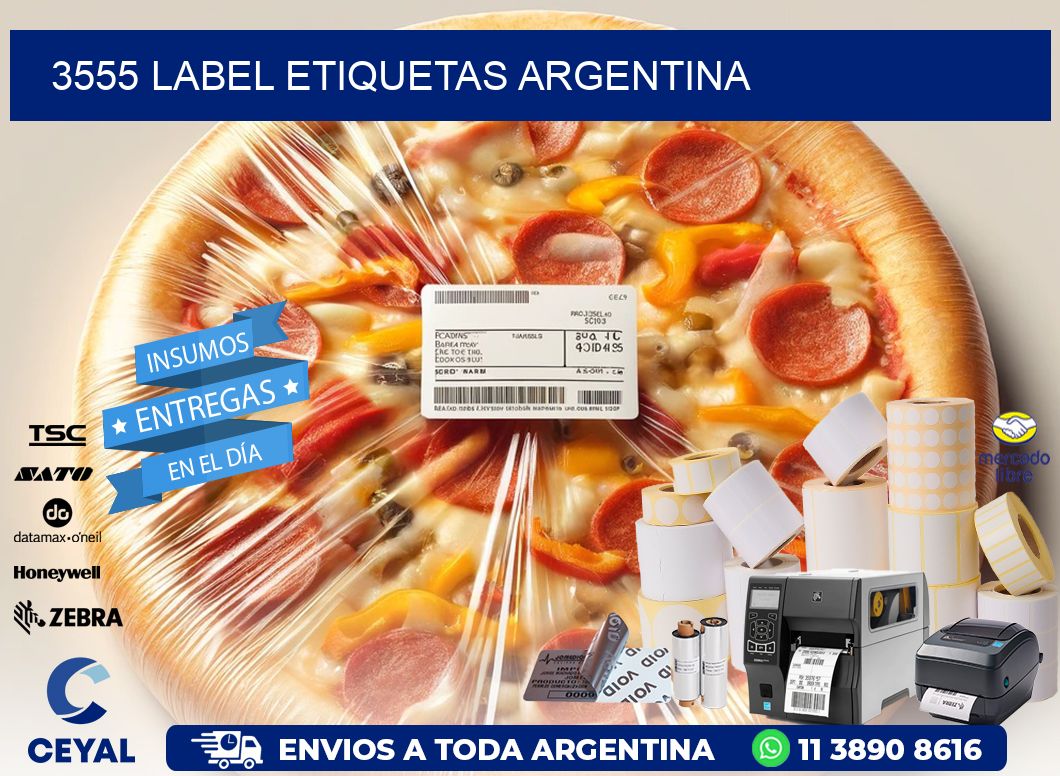 3555 LABEL ETIQUETAS ARGENTINA