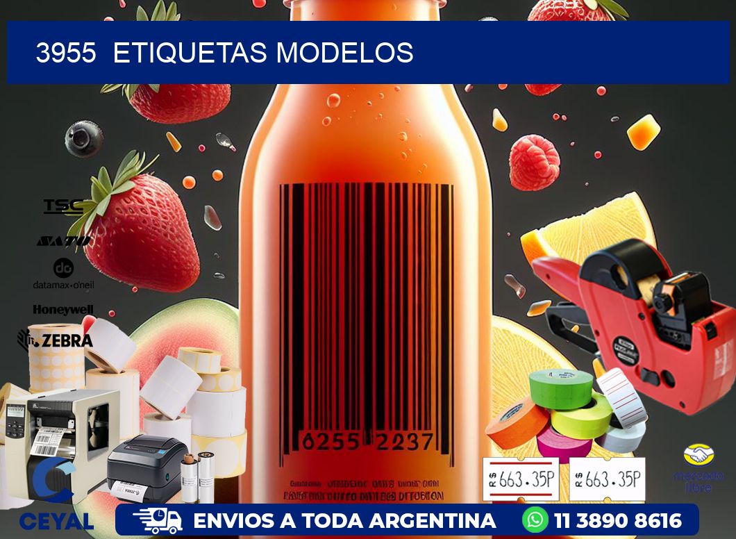 3955  ETIQUETAS MODELOS
