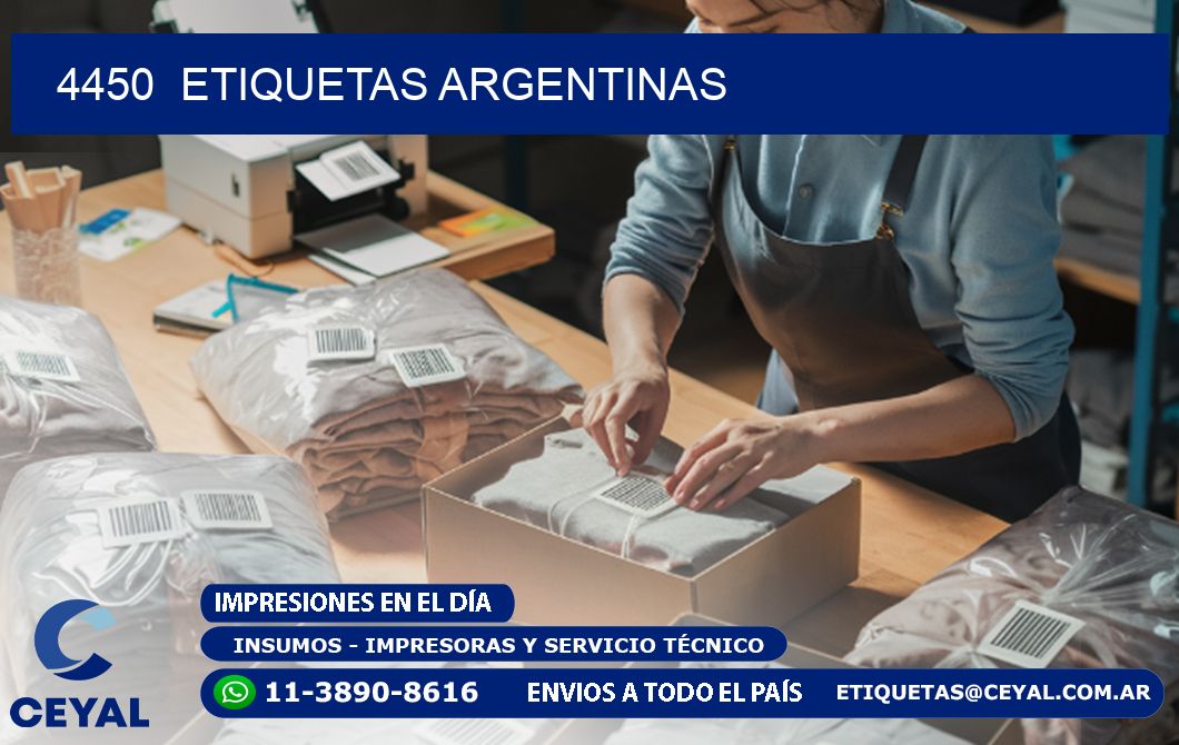 4450  ETIQUETAS ARGENTINAS