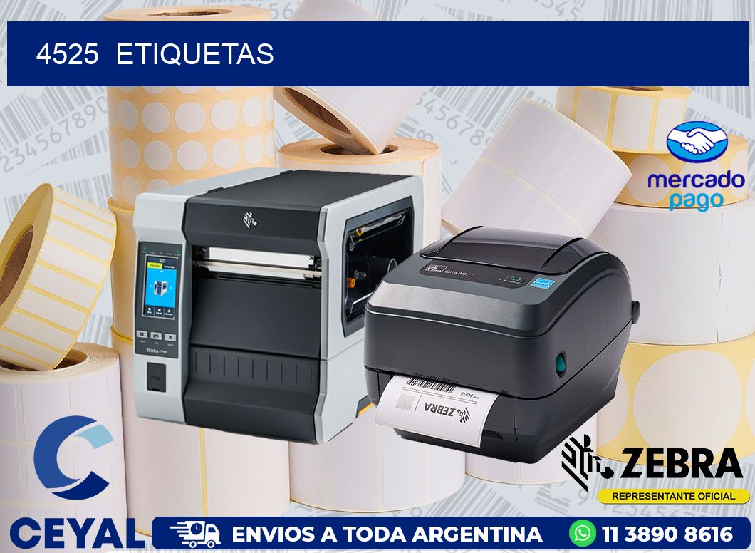 4525  ETIQUETAS