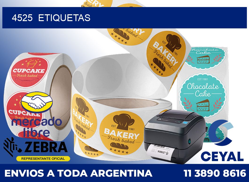 4525  ETIQUETAS