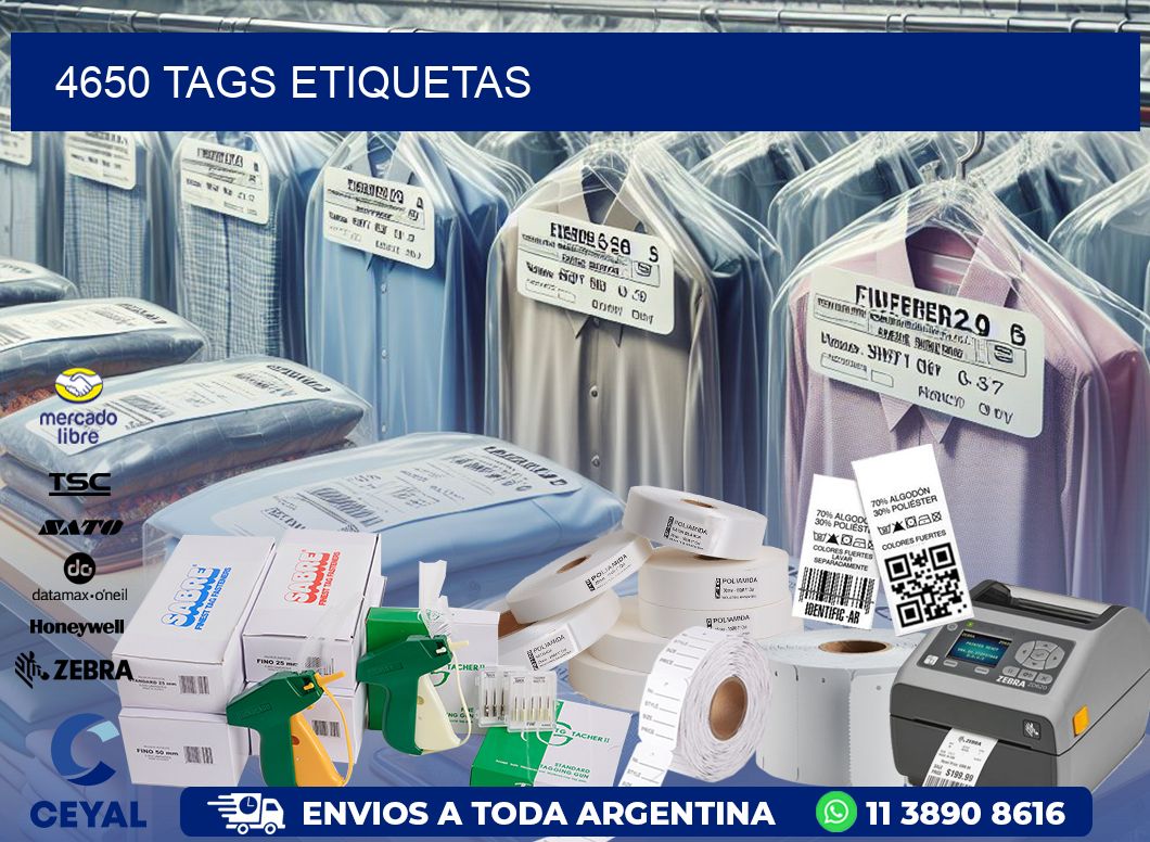 4650 TAGS ETIQUETAS