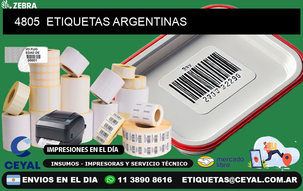 4805  ETIQUETAS ARGENTINAS