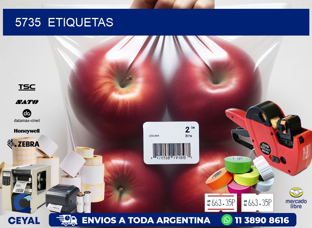 5735  ETIQUETAS