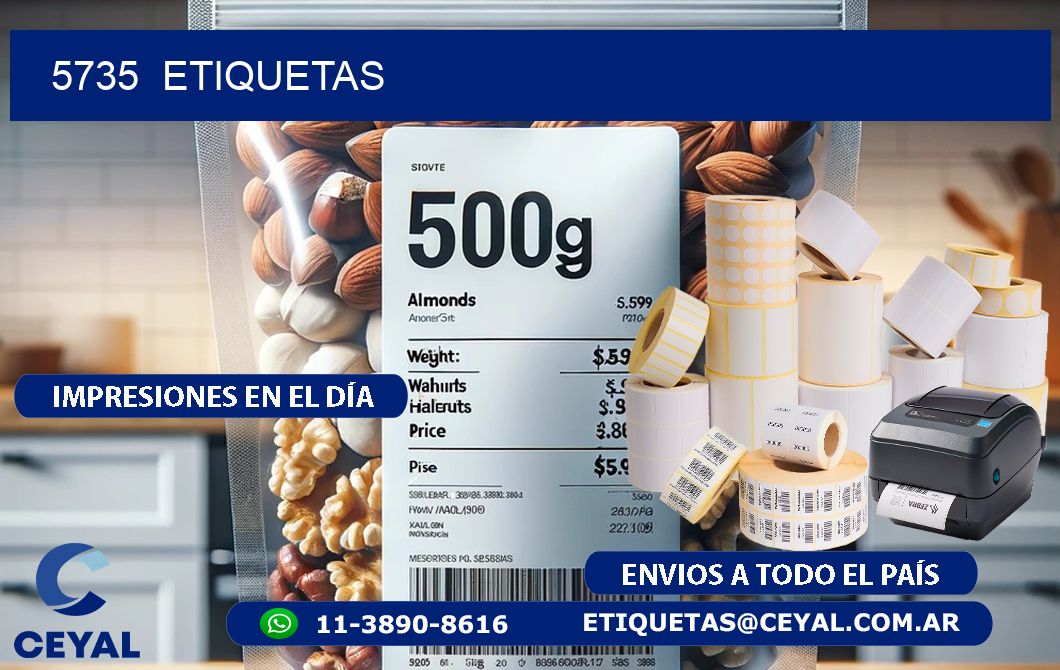 5735  ETIQUETAS