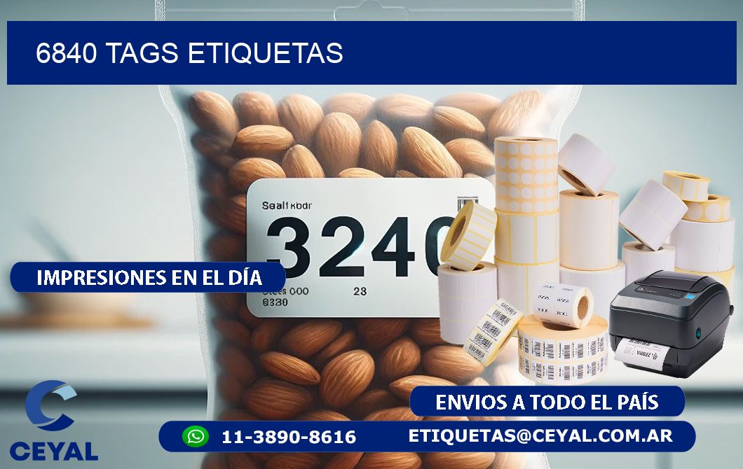 6840 TAGS ETIQUETAS