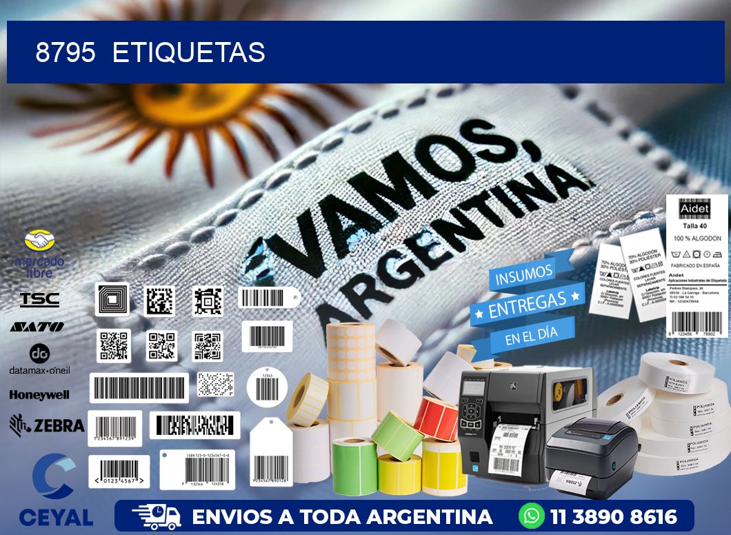 8795  ETIQUETAS