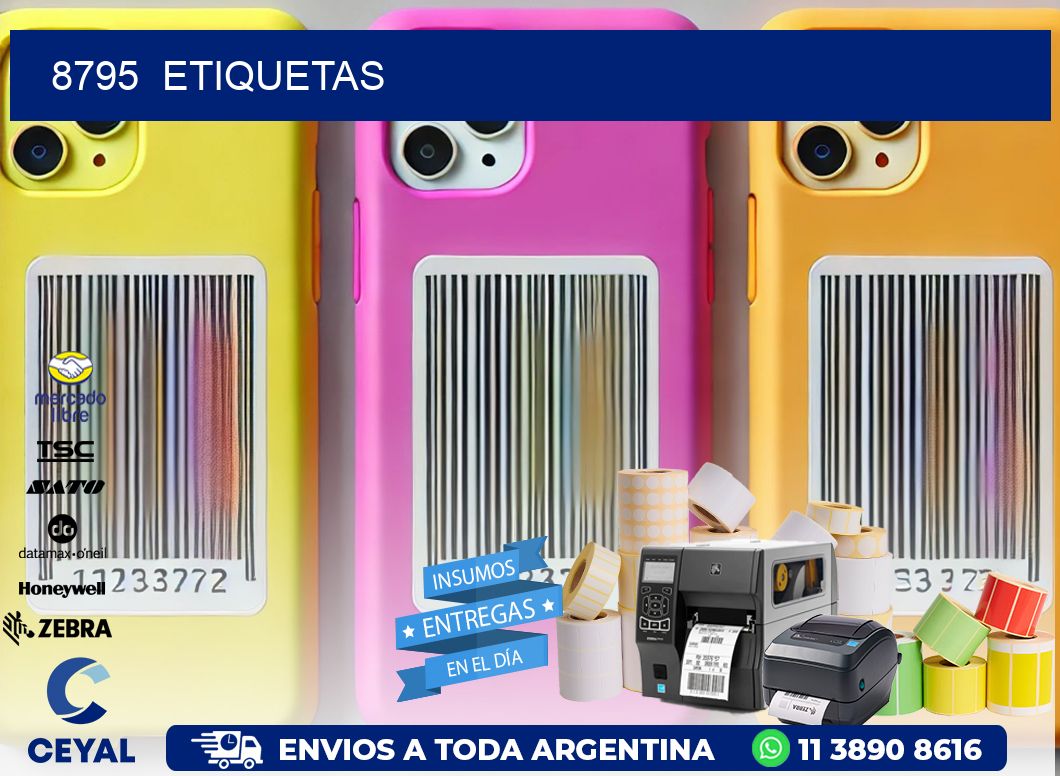 8795  ETIQUETAS