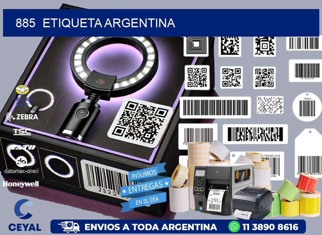 885  ETIQUETA ARGENTINA