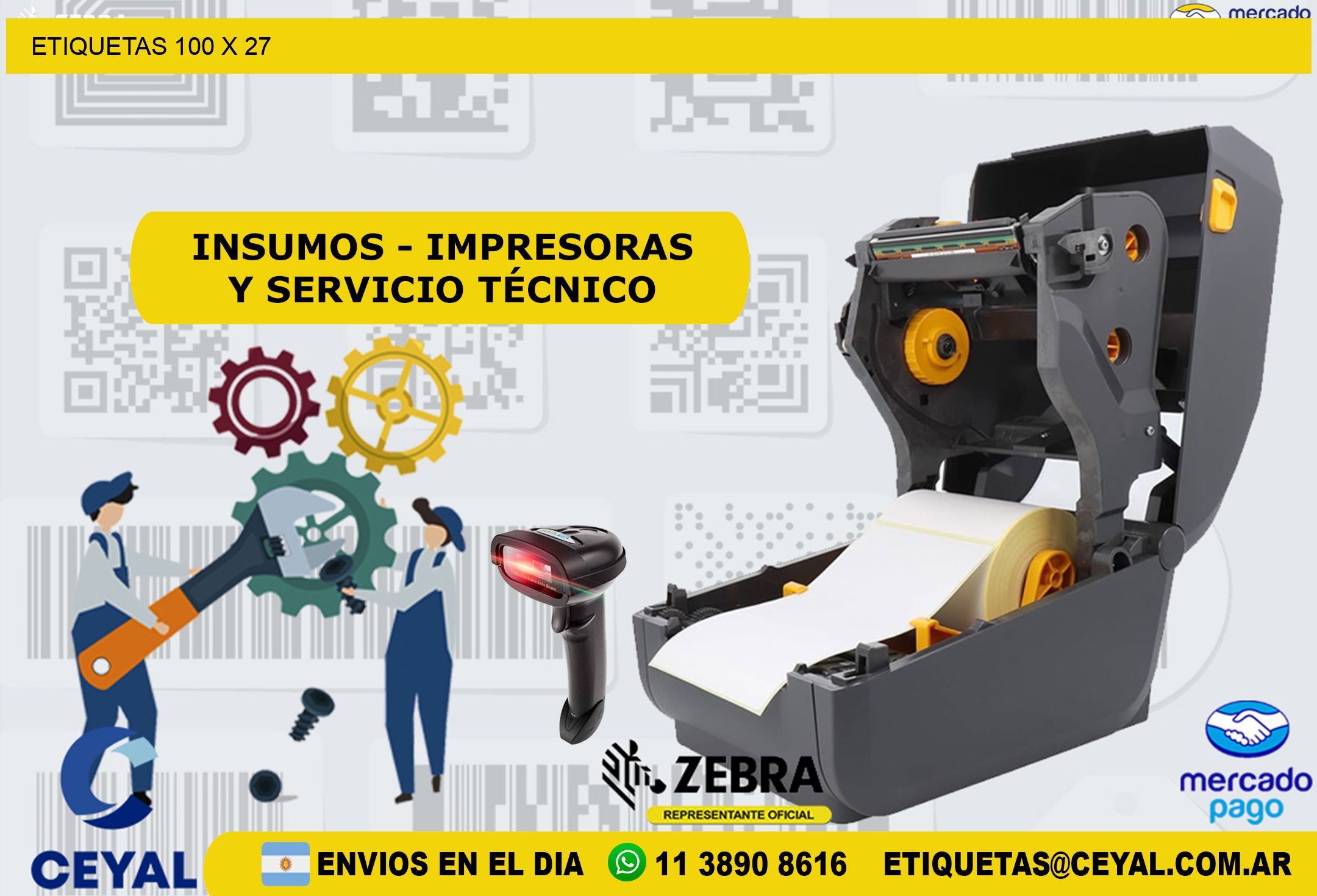ETIQUETAS 100 x 27