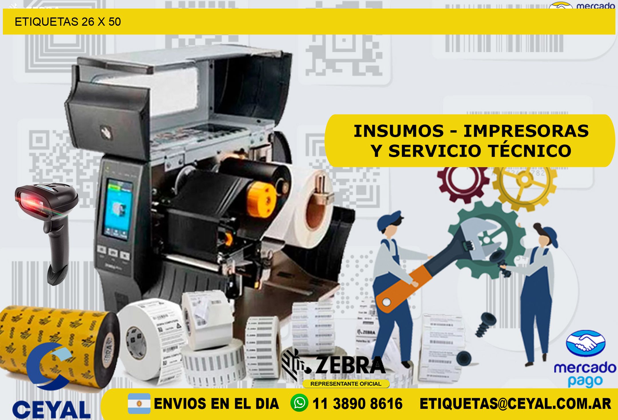 ETIQUETAS 26 x 50