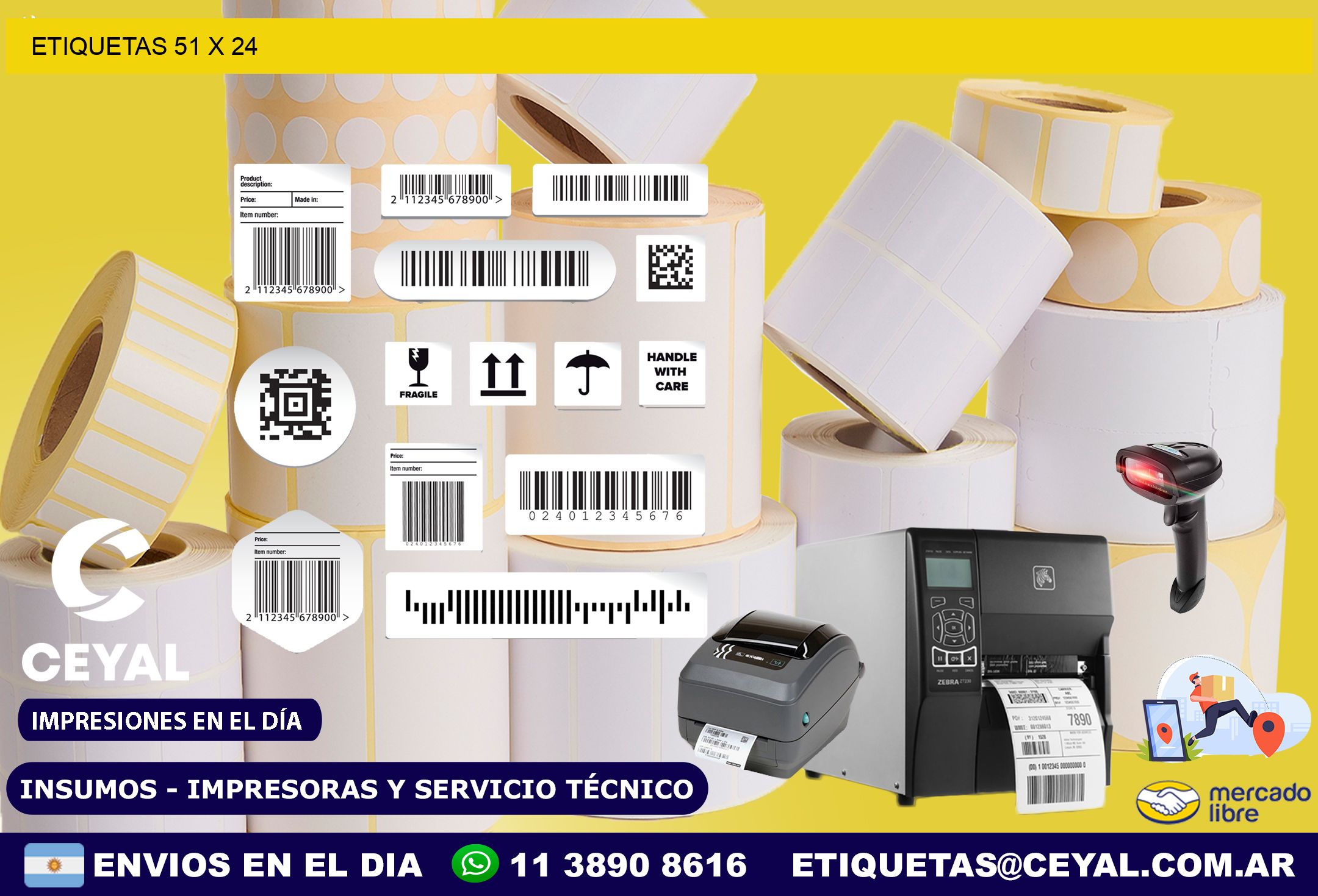 ETIQUETAS 51 x 24